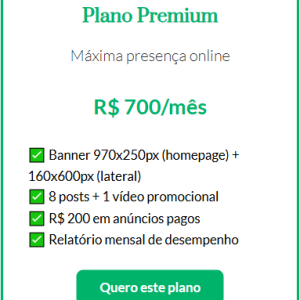 Plano Premium Internet
